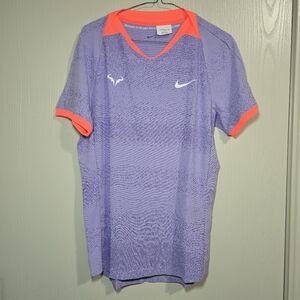 Men Nike Rafael Nadal‎ Match Rome/Barcelona 2024 custom size new no tags RARE